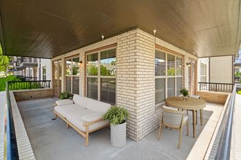 Large balcony